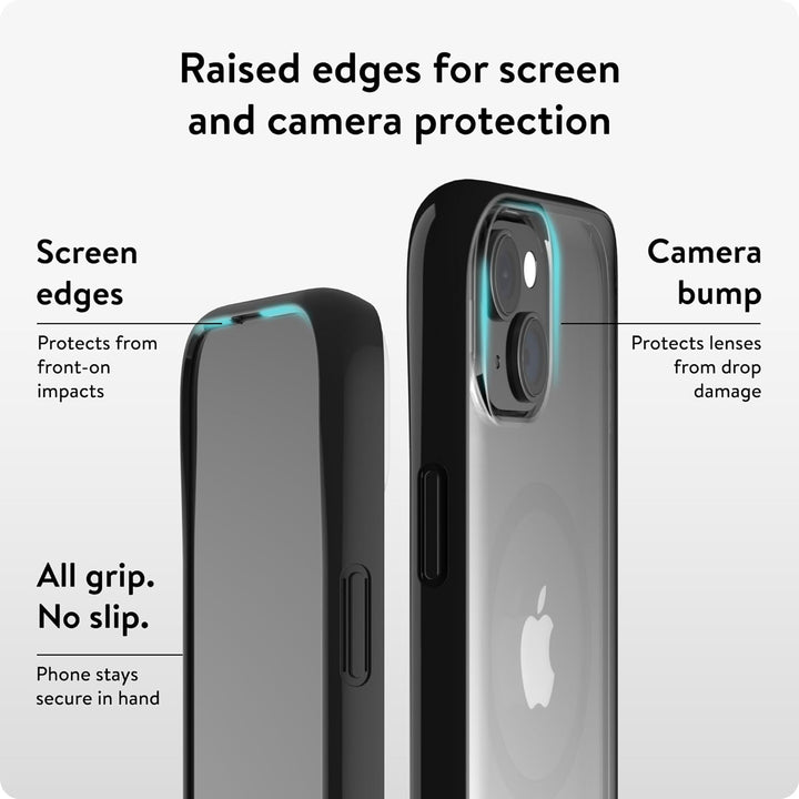 Mous Hülle für iPhone 15 Plus MagSafe Kompatibel Case Durchsichtig - Clarity 2.0 - Handyhülle iPhone