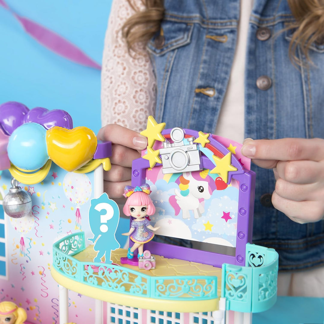 Party PopTeenies Poptastic Party Spielset - Konfettikanone - Sammelpüppchen - Party feiern Single, S