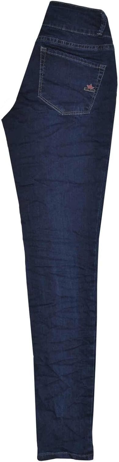 Buena Vista Jeans Tummyless Stretch Denim in Blau, Grösse M