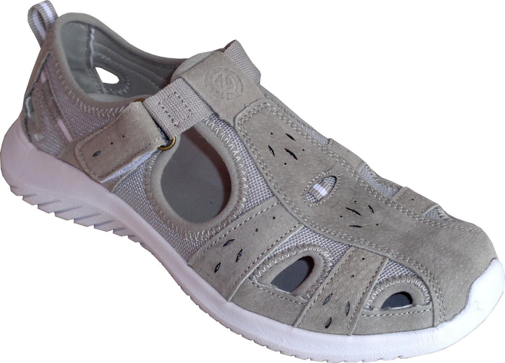EKO FIT Garda - Lässige Trekkingsandale mit Memory Foam HERAUSNEHMBARE INNERSOLE 36 EU Dust, 36 EU D
