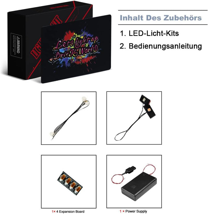Led Licht Set für Lego 21241 Minecraft Das Bienenhäuschen, Dekoration DIY Beleuchtungsset für Lego T