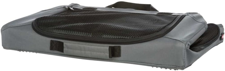 Trixie soft kennel easy reisbench grijs (50X36X33 CM)