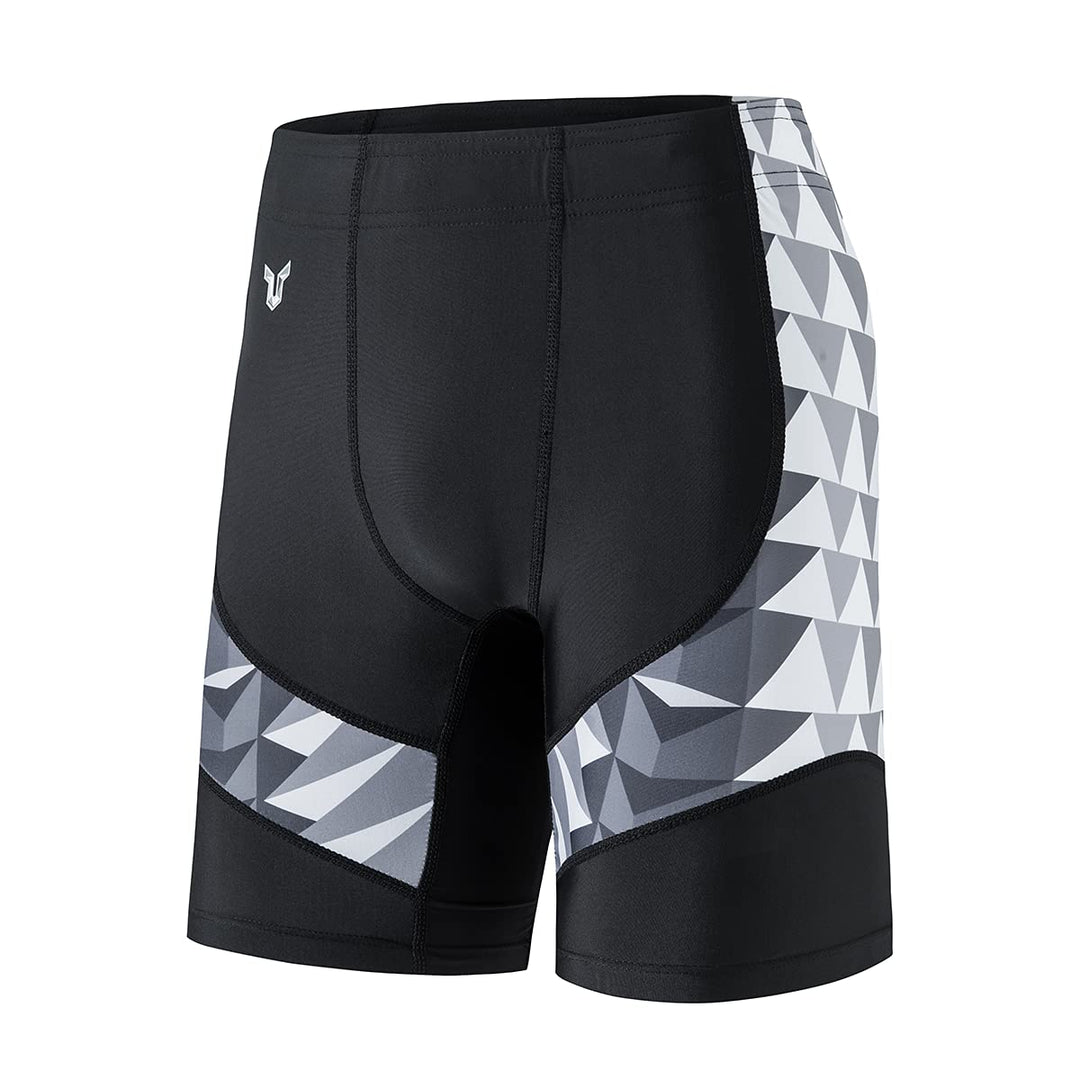 HUGE SPORTS Herren Splice Schwimmhose Kompression Jammer Lang Wilde Serie XL Alligator, XL Alligator
