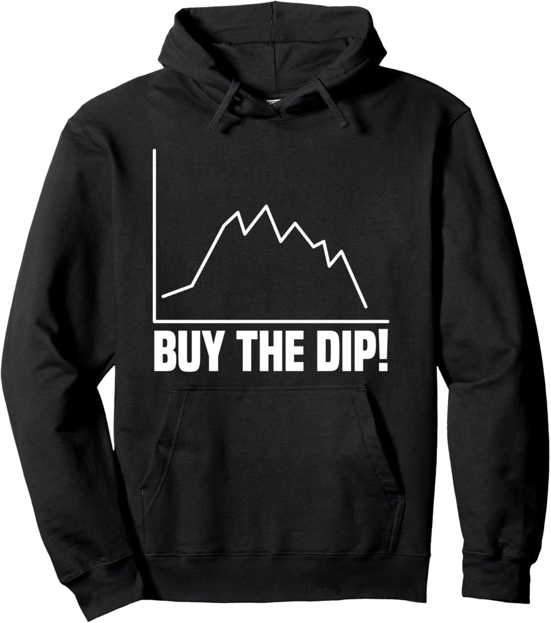 Kaufen Sie den Dip! Crypto Coin Token Trader und Staker Pullover Hoodie