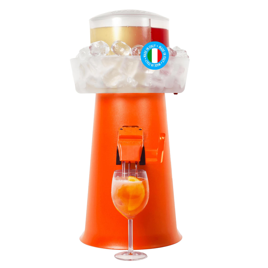 Sprizzer - Aperol Spritz Maschine für Spritz, Dispenser und Mischer mit Eisbehälter für Aperitif, Ma