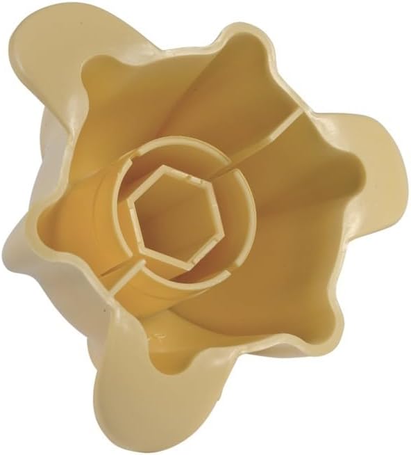 Kompatibel/Ersatz für BOSCH 00422891 Presskegel Entsaftungskegel gelb für Zitruspresse Saftpresse En