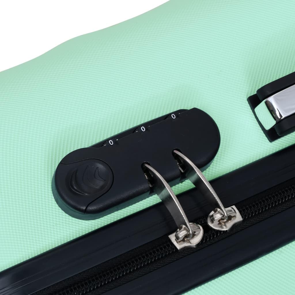 vidaXL Hartschale Trolley Set 2-tlg. 4 360-Grad-Rollen Hartschalenkoffer Reisekoffer Koffer Kofferse