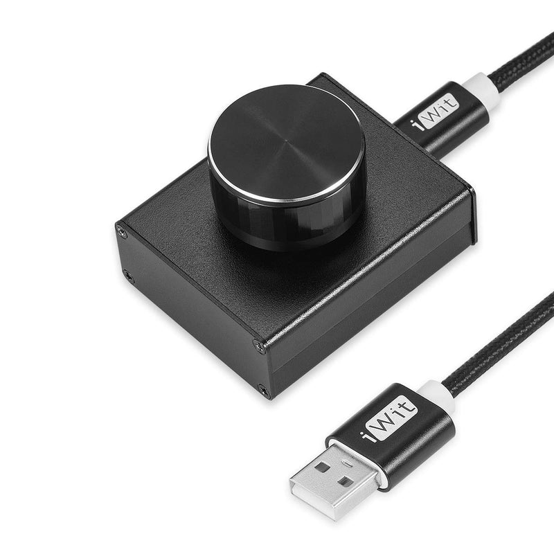 Nobsound H6 USB Volume Control Knob, VOL Controller, Lossless Adjuster, Audio Digital Remote Control