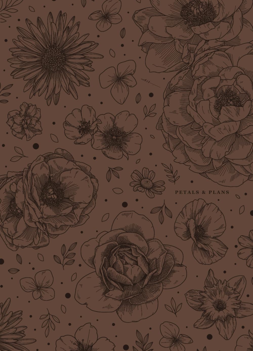 Petals & Plans: A Dotted and Dated Floral Journal, Taschenbuch