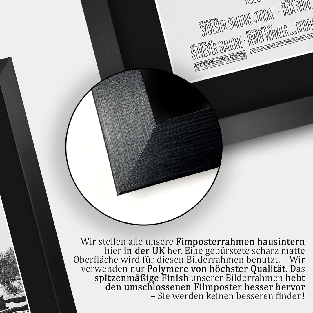 HWC Trading Rocky A3 Gerahmte Signiert Gedruckt Autogramme Bild Druck-Fotoanzeige Geschenk Für Sylve