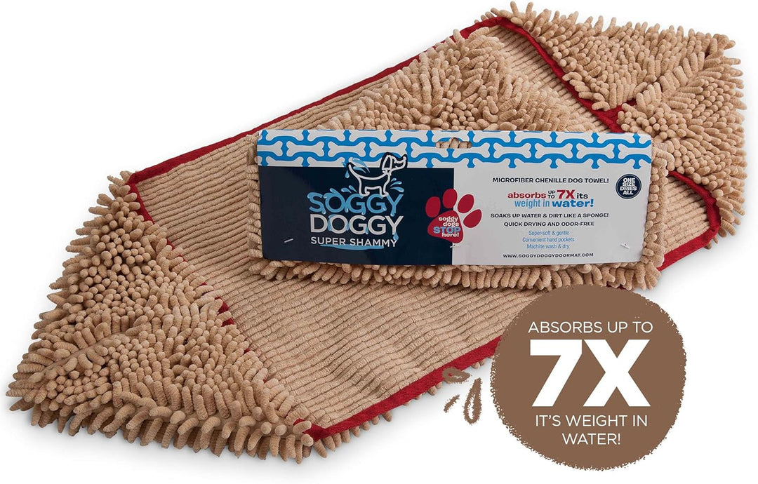 Soggy Doggy Beige Super Shammy, Gross, Beige