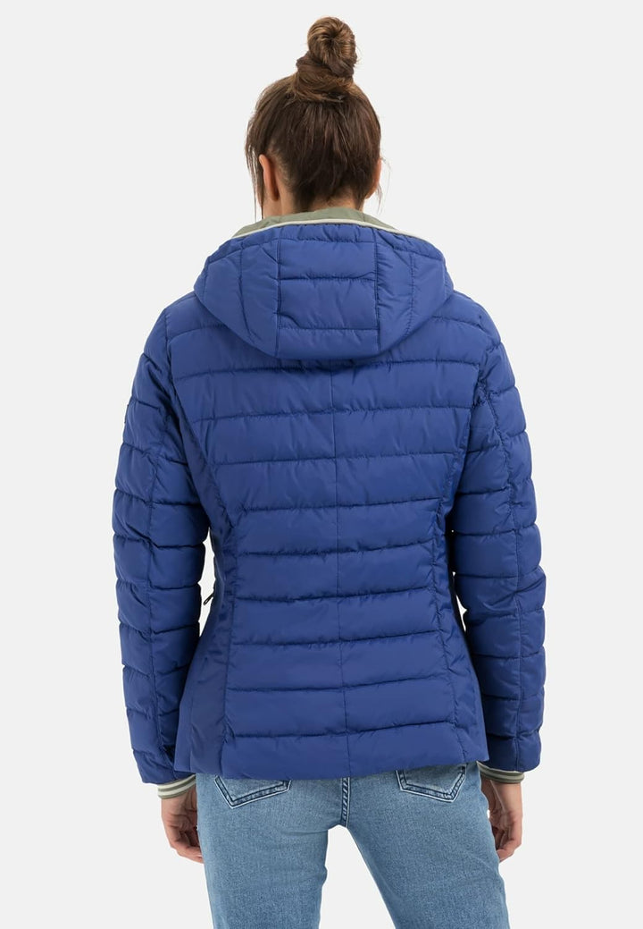 Camel Active Womenswear Damen 3309706R48 Jacke,, Cobalt