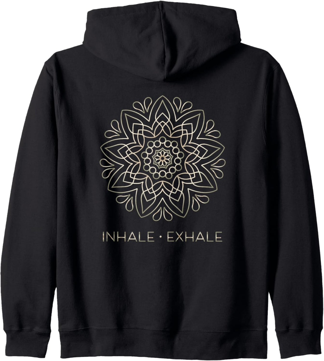 Inhale Exhale Breath In Out Spiritualität Yoga Meditation Om Kapuzenjacke