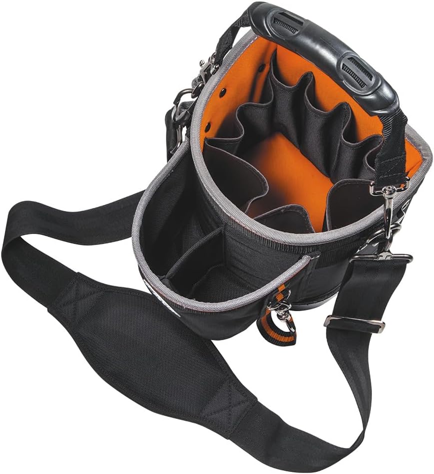 Klein Tools 55456BPL Tradesman Pro Tech Rucksack, 55419SP-14 Schulterbeutel, Schulterbeutel