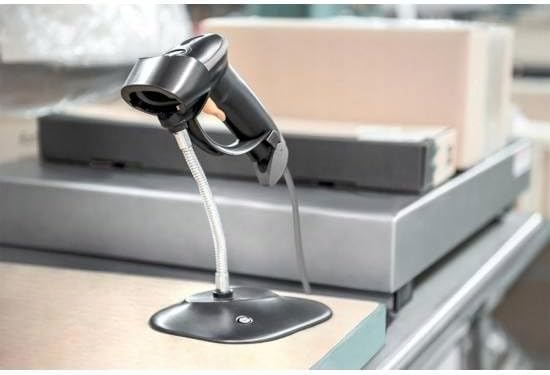 DIGITUS DA-81002 – 2D Barcodescanner – Bidirektional Handscanner – 200 Scans/s – 10 cm Scanweite – 2