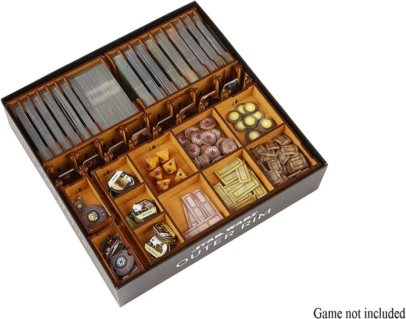 docsmagic.de Organizer Insert for Star Wars: Outer Rim Box - Einsatz, Star Wars: Outer Rim