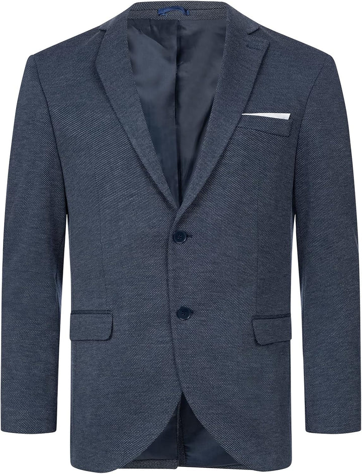 Indumentum Herren Sakko Blazer IJS-102 S Dunkelblau, S Dunkelblau