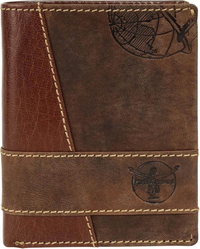Chiemsee Geldbörse Echt Leder Cognac Herren, Damen - 021773, Cognac