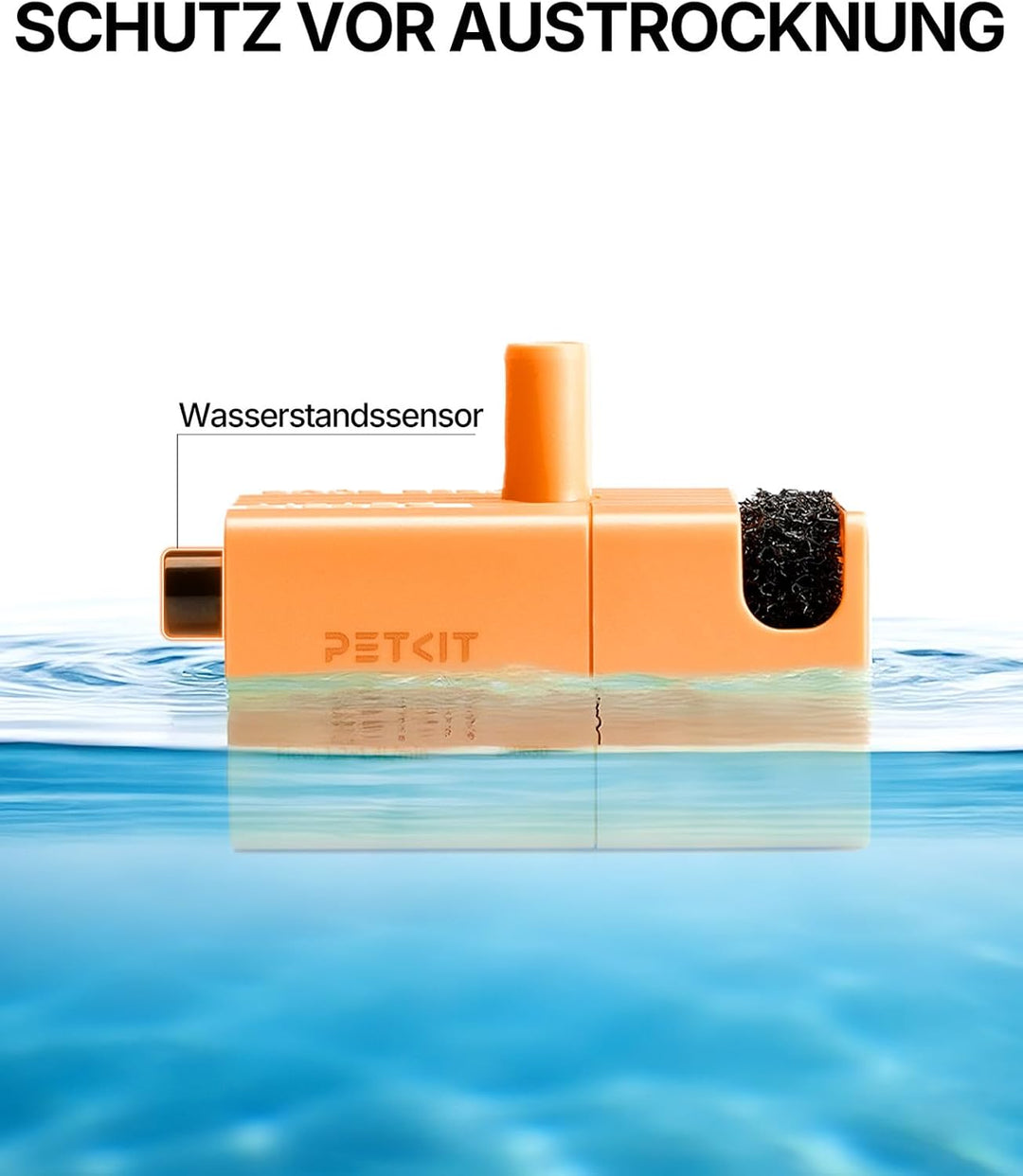 PETKIT Kabelloser Katzen-Wasserbrunnen, Hochtemperaturbeständige Ersatzwasserpumpe für EVERSWEET MAX