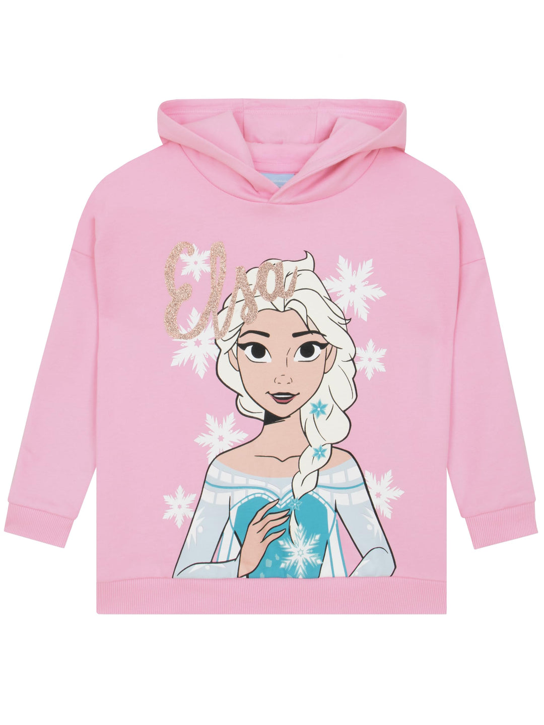 Disney Hoodie Kinder Frozen, ELSA Pullover Mädchen, Kapuzenpullover Kinder Eisprinzessin, ELSA Die E