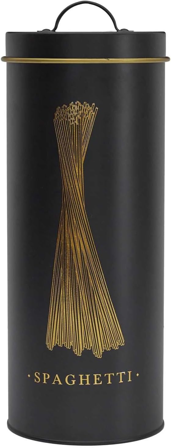 COOK CONCEPT, BT6814, Elegant Metal Box for Spaghetti, modern Design, optimal Protection Against Hum