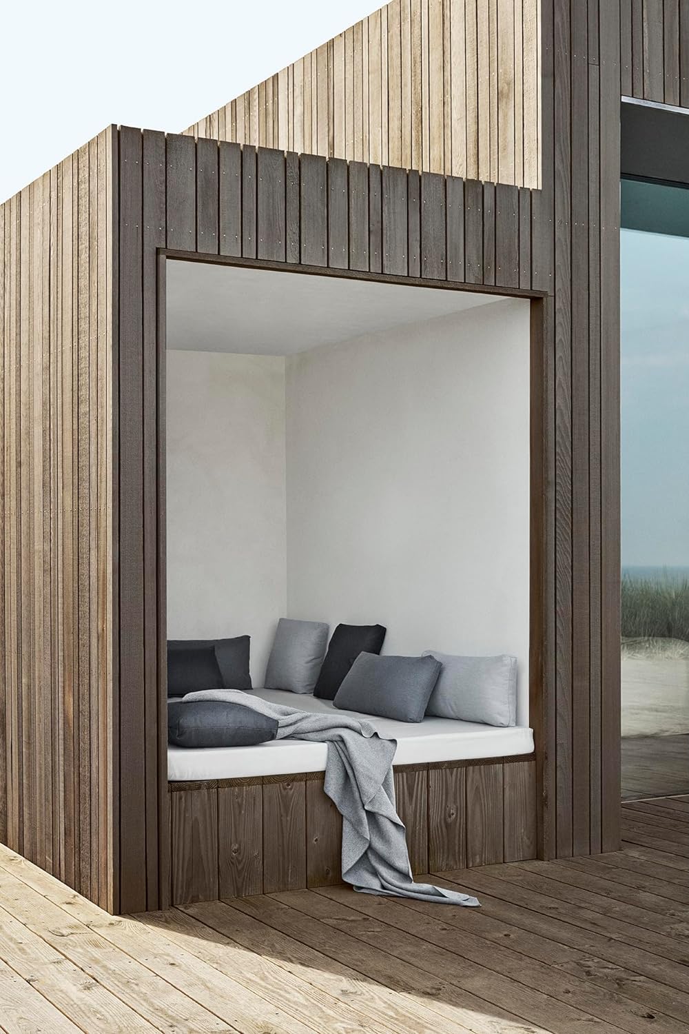 Blomus Outdoor Kissen -Stay- 45 x 45 cm (Coal), Coal