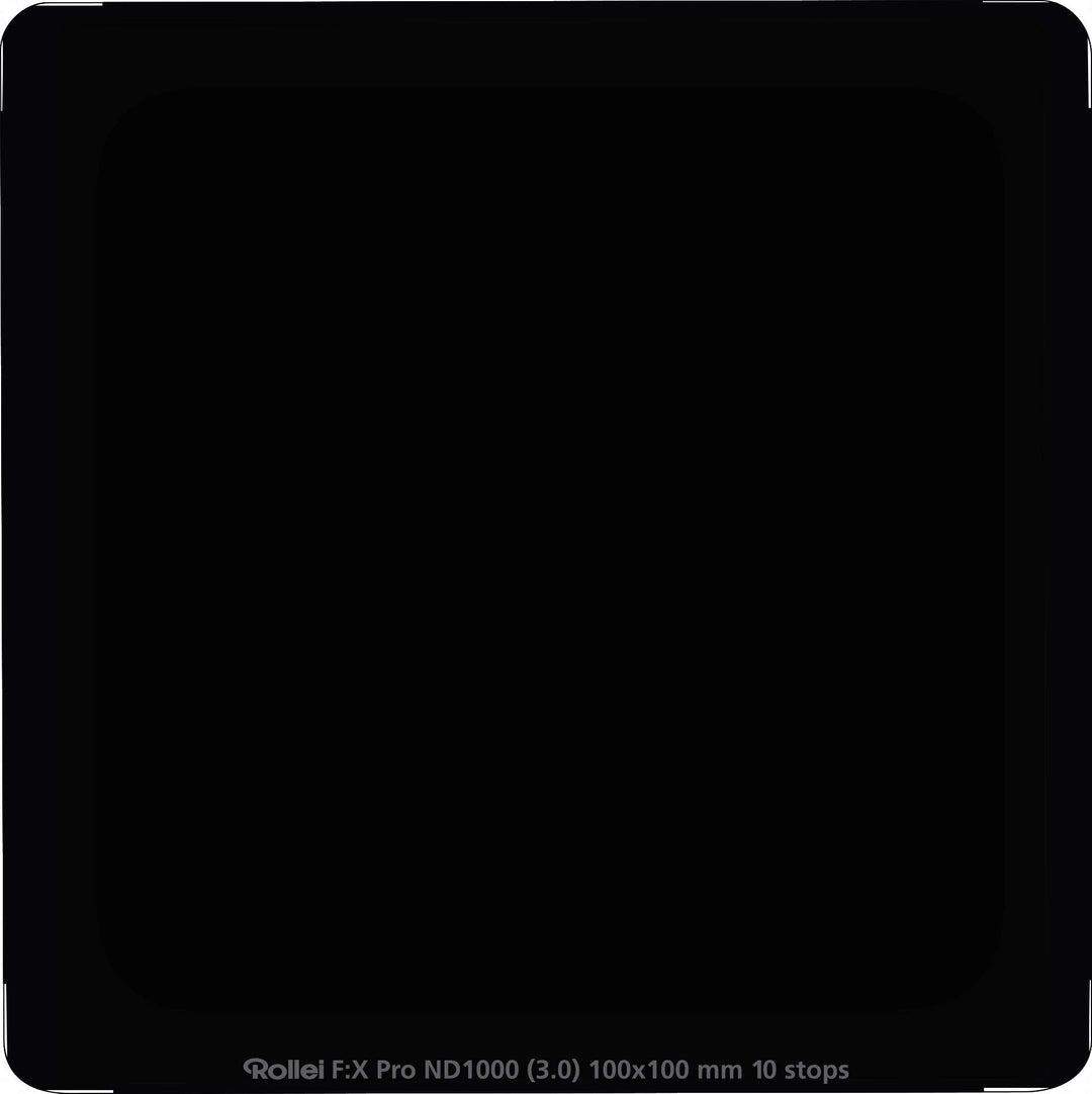Rollei Filter F:X Pro ND 1000 Filter I Graufilter 100mm aus Gorilla-Glas mit Luminance Coating I Ide