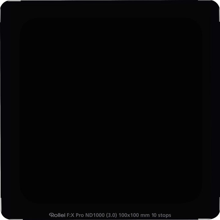 Rollei Filter F:X Pro ND 1000 Filter I Graufilter 100mm aus Gorilla-Glas mit Luminance Coating I Ide