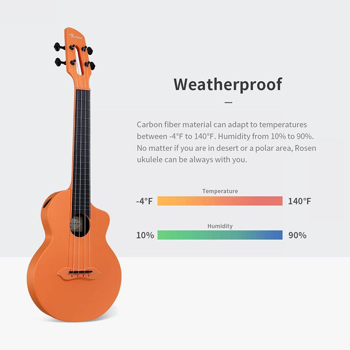 Rosen Nova concert Ukulele Erwachsene für Kinder Ukulele Anfänger Kit 23 Zoll Reise Ukulelen mit Kof