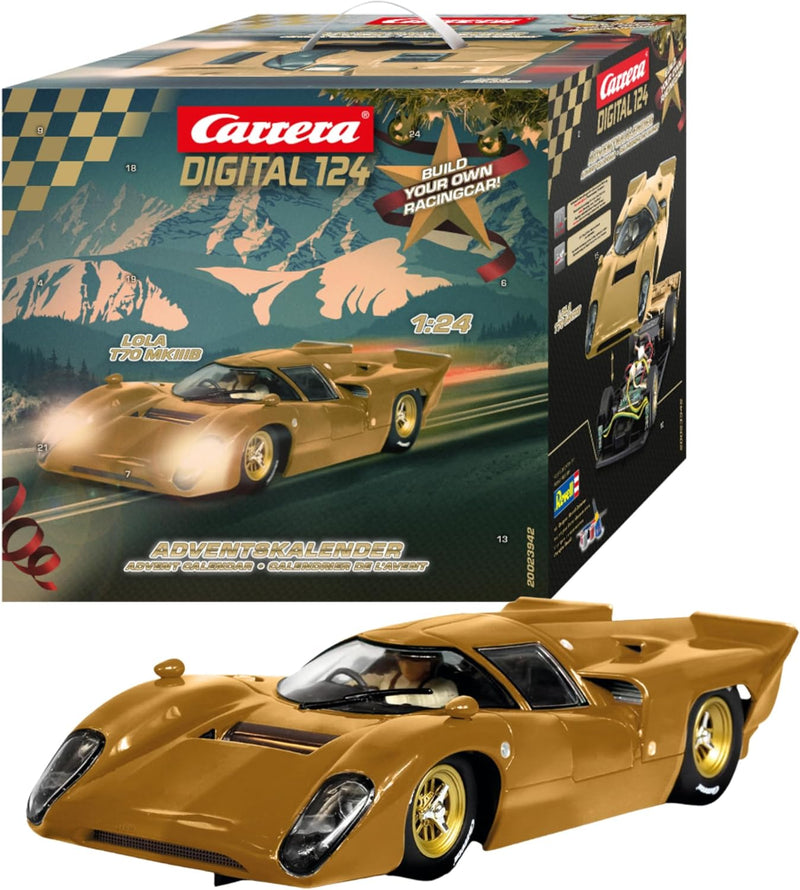 Carrera DIGITAL 124 Slotcar Bausatz Ready to Build Slotcar Set für Männer, Kinder & Erwachsene Alles