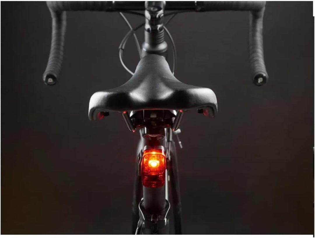LED Fahrrad Leuchten Set mit USB-C Fahrradbeleuchtung Licht 15/30/70 Lux Automatische Lichtsteuerung