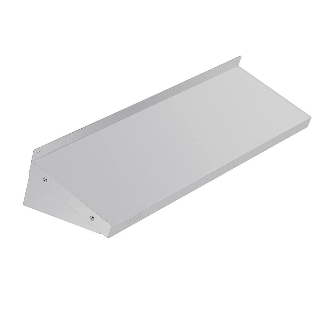 Vogue Edelstahl-Wandregal 90cm 900 x 300mm., 900 x 300mm.