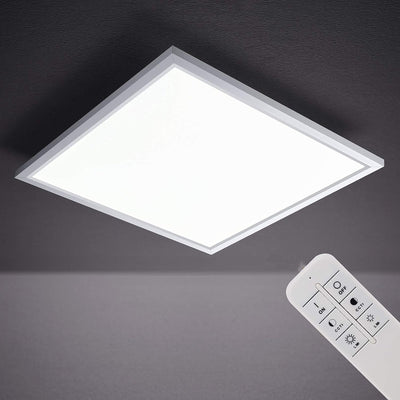 IMPTS LED Panel dimmbar flach, 30 x 30 cm Leuchten Deckenlampe mit Fernbedienung Farbtemperatursteue