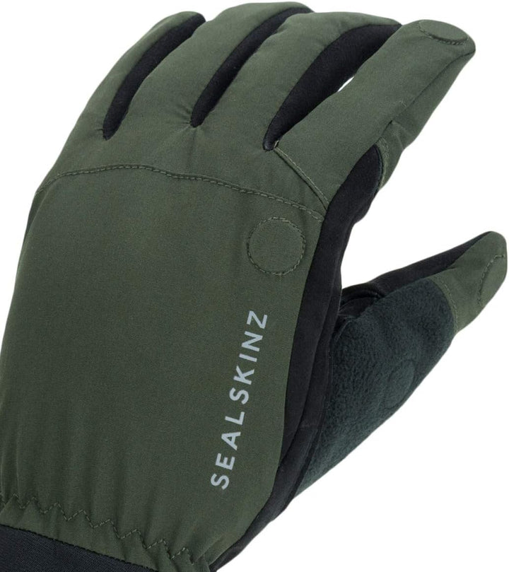 Sealskinz Unisex Wasserdichter Allwetter Sporthandschuh Olive Green / Black XXL, Olive Green / Black