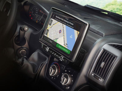 Alpine X902D-DU Touchscreen Navigator, festinstalliert, 9 Zoll LCD Scwarz – Navi (Ost- und Westeurop