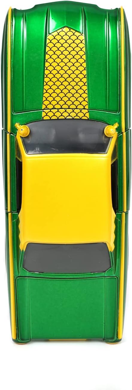 Jada Toys Marvel LokiFord Thunderbird 1:24, Muscle Car, inkl. Figur