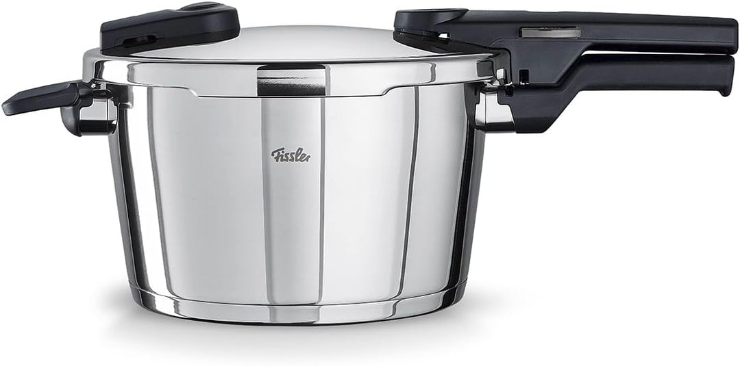 Fissler Vitaquick / Schnellkochtopf-Set, 3-teilig (1 Schnellkochtopf 4,5 L + 1 Schnell-Bratpfanne 2,