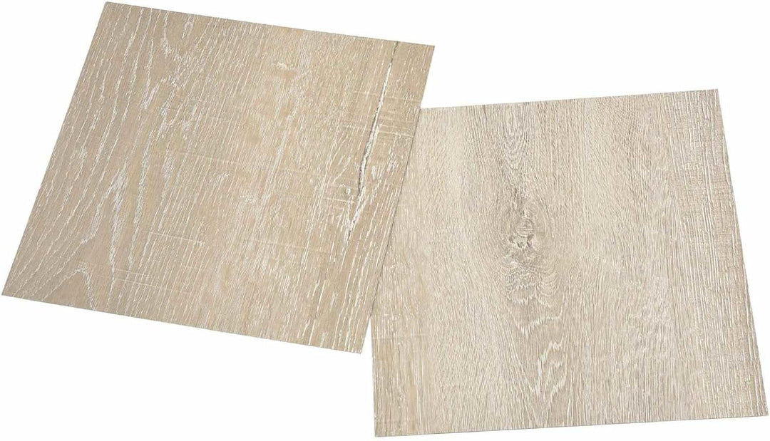 Selbstklebende Bodenplanken aus PVC 30,5 x 30,5 cm, 20 Stück, quadratisch, fussbodenbelag für Wohnzi