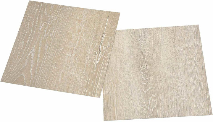 Selbstklebende Bodenplanken aus PVC 30,5 x 30,5 cm, 20 Stück, quadratisch, fussbodenbelag für Wohnzi