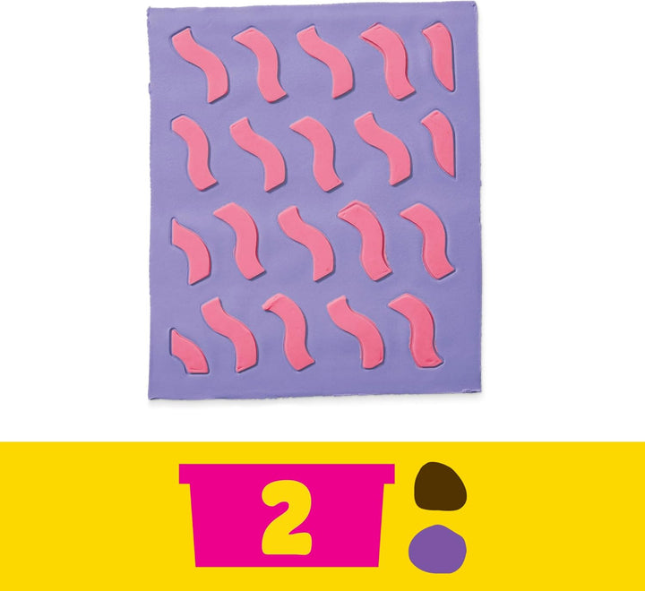 Play-Doh Barbie Rüschen & Zöpfe Puppenset, Barbie Rüschen & Zöpfe