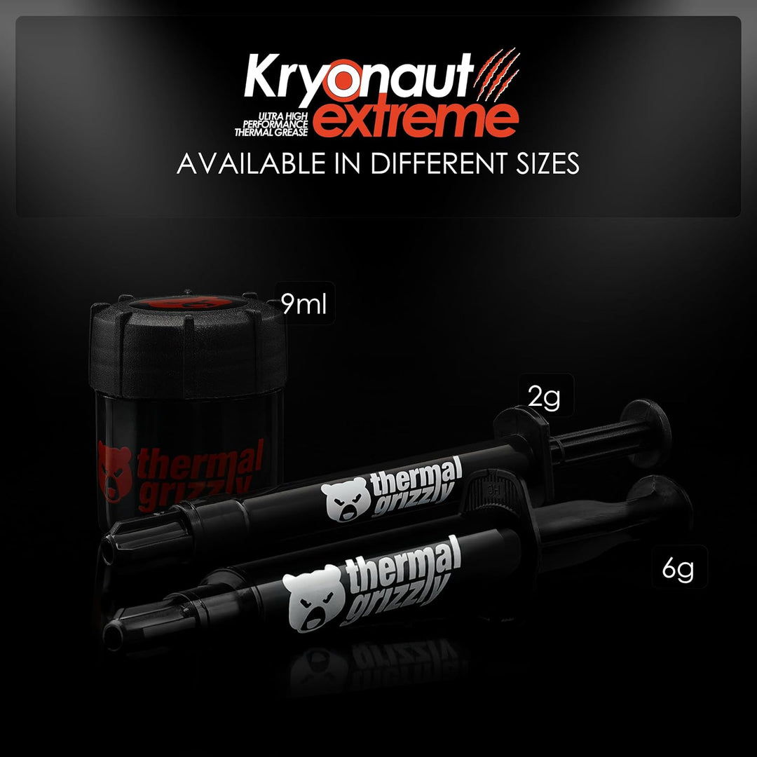 Thermal Grizzly - Kryonaut Extreme - 6 Gramm - Hochleistungsfähige Wärmeleitpaste - Für Maximale Wär