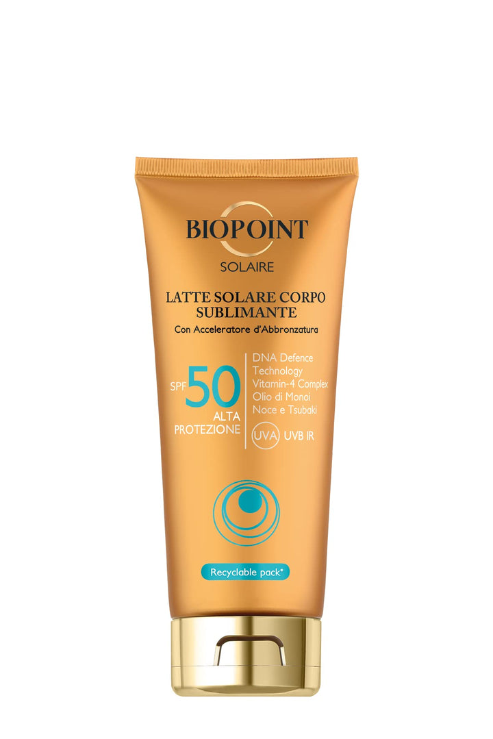 Biopoint Körpermilch Sublimante SPF 50, 200 ml