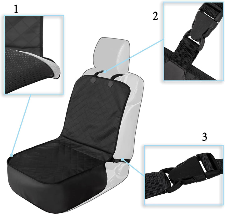 PillowPrim Hundeautositz, Hundedecke, Autoabdeckung, Transportbox Katze, Hundebox, Hundekorb, Hundeg