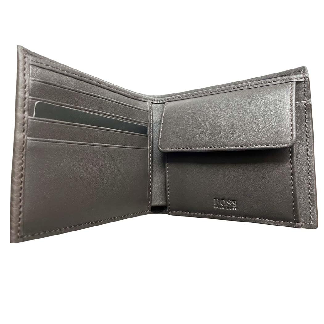 Hugo Boss Herren Brieftasche Geldbörse 201 Braun (Dark Brown)