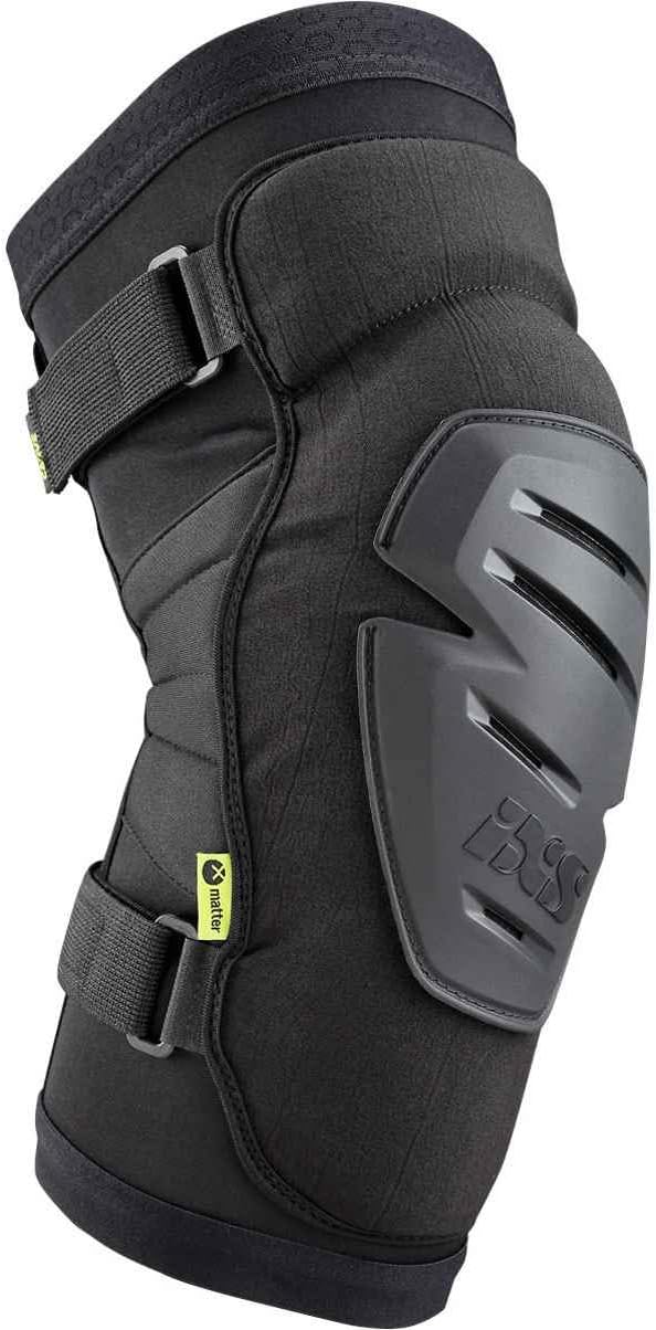 IXS Carve Race Knieschützer für Mountainbike, E-Bike, Cycle, Schwarz, S, S
