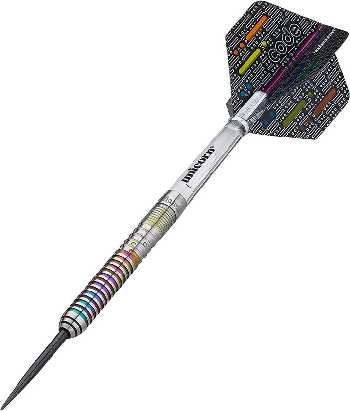 Unicorn Ian White Code 90% Wolfram Dartpfeil mit Stahlspitze 21Gr., 21Gr.