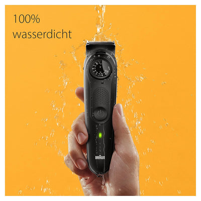 Braun Barttrimmer, Bartschneider/Trimmer/Haarschneider Herren, Haarschneidemaschine mit ultrascharfe