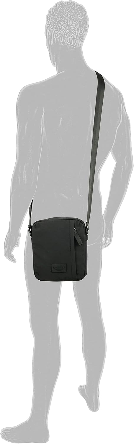 TOM TAILOR bags Boston Herren Umhängetasche Crossbody Bag Klein S Schwarz, S Schwarz