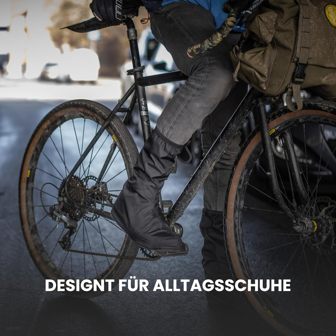 GripGrab Dryfoot 2nd Edition Überschuhe Fahrrad Wasserdicht Regenschutz Alltagsschuhe Regen Überzieh