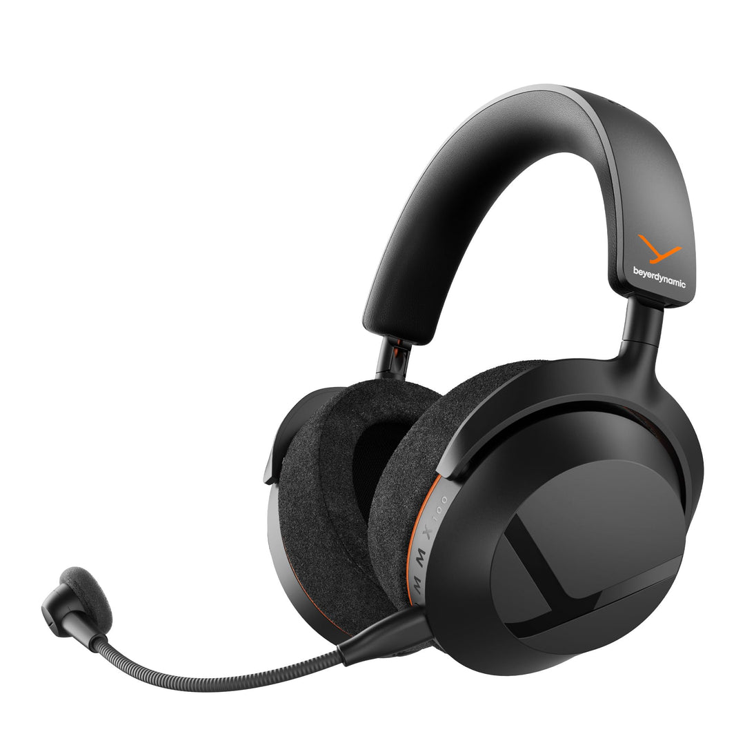 beyerdynamic MMX 100 Wireless Gaming Headset, 80+ Std. Akku, Schwarz, Schwarz